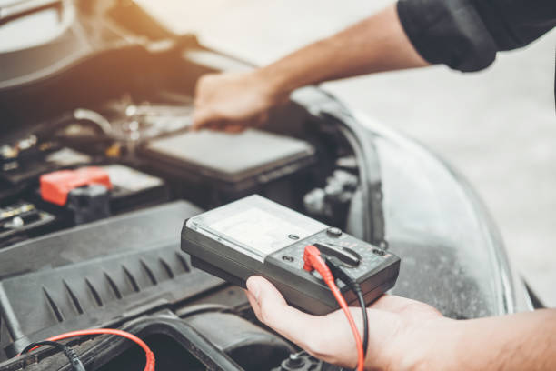 What percentage is a good car battery?